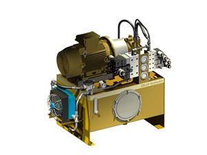 Hydraulic power unit — Salus CAD illustration