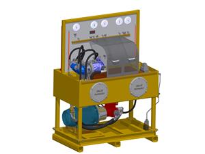 Test station — Salus CAD illustration